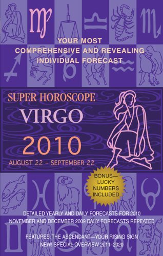 Stock image for Virgo (Super Horoscopes 2010) for sale by BookShop4U