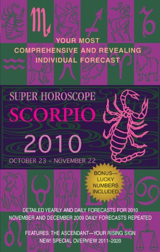 9780425226582: Super Horoscope Scorpio: October 23-November22