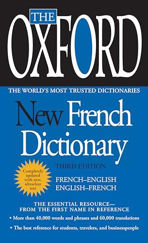 Beispielbild fr The Oxford New French Dictionary: Third Edition zum Verkauf von Your Online Bookstore