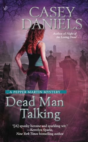 Beispielbild fr Dead Man Talking (Pepper Martin Mysteries, No. 5) zum Verkauf von Wonder Book