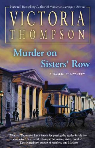 Beispielbild fr Murder on Sisters' Row zum Verkauf von Better World Books