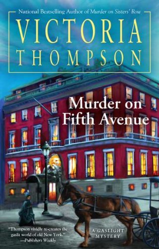 Imagen de archivo de Murder on Fifth Avenue (Gaslight Mystery) a la venta por New Legacy Books