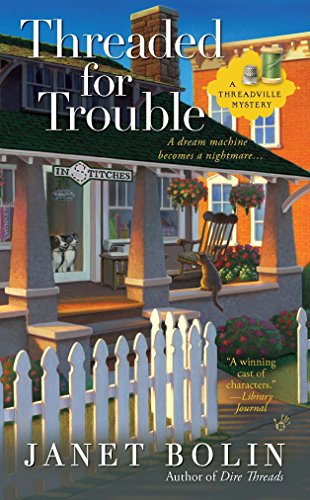 Stock image for Threaded for Trouble (Threadville Mysteries) for sale by Reuseabook