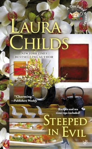 Stock image for Steeped in Evil (Tea Shop Mysteries) for sale by Reuseabook