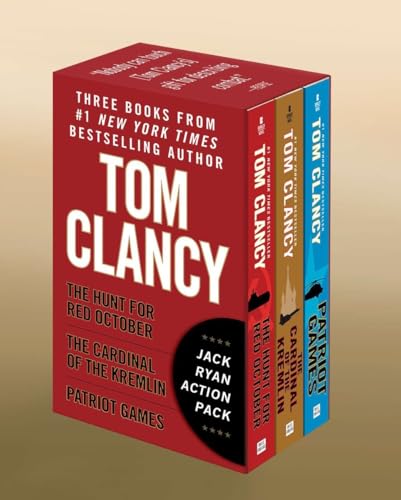 9780425273081: Tom Clancy's Jack Ryan Boxed Set (Books 1-3): THE HUNT FOR RED OCTOBER, PATRIOT GAMES, and THE CARDINAL OF THE KREMLIN