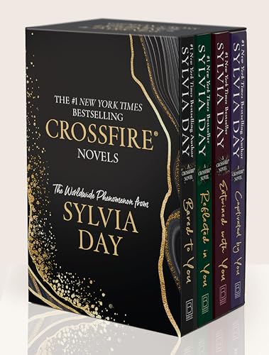 Imagen de archivo de Sylvia Day Crossfire Series 4-Volume Boxed Set: Bared to You/Reflected in You/Entwined with You/Captivated by You (Crossfire, 1-4) a la venta por Zoom Books Company