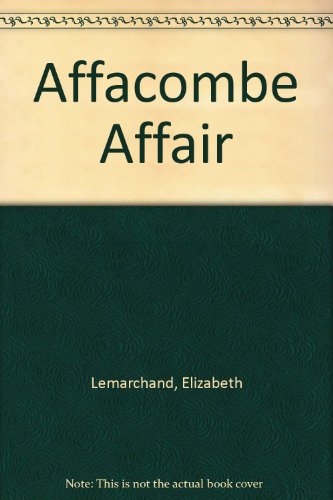 Imagen de archivo de The Affacombe Affair a la venta por Sarah Zaluckyj