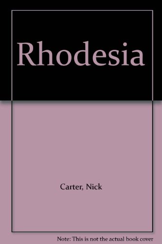 9780426059363: Rhodesia