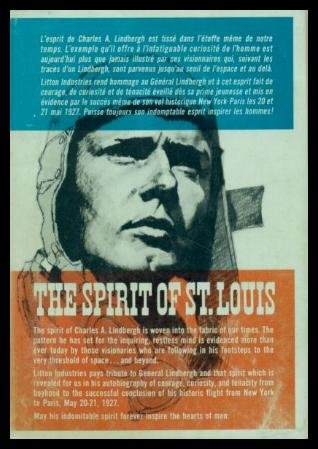 Imagen de archivo de Spirit of St. Louis a la venta por WorldofBooks