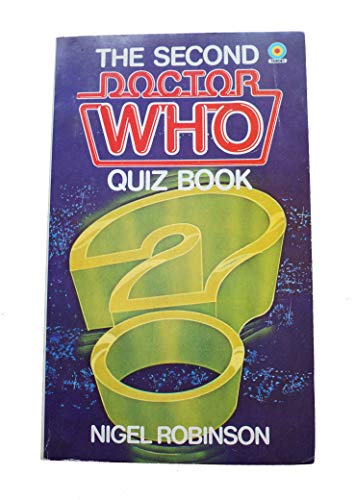 Stock image for 2nd Doctor Who Quiz Book for sale by Wonder Book