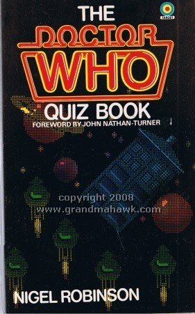 Stock image for Dr Who Quiz Book for sale by ThriftBooks-Dallas