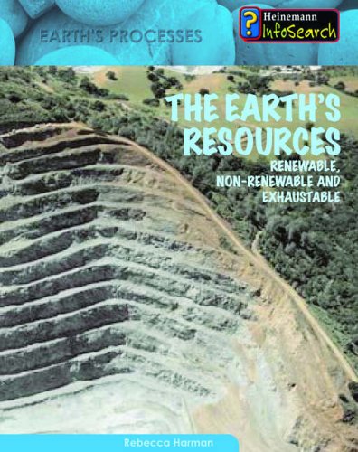 Imagen de archivo de The Earth's Resources (Heinemann Infosearch: Earth's Processes) a la venta por Learnearly Books