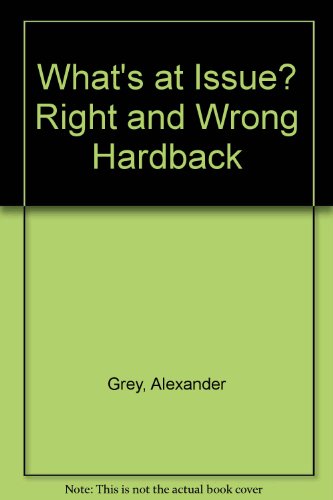 Beispielbild fr Right and Wrong zum Verkauf von Better World Books