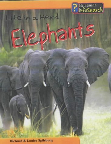 Stock image for Life in a Herd of Elephants (Animal Groups) for sale by WeBuyBooks