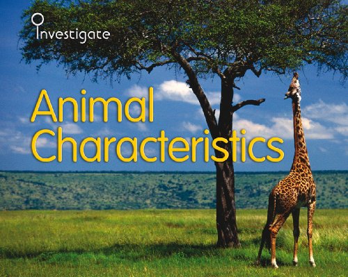 Beispielbild fr Animal Characteristics (Investigate) zum Verkauf von Phatpocket Limited