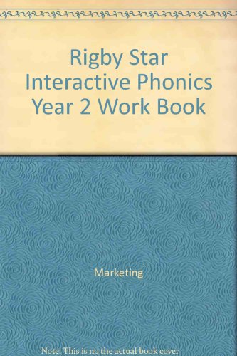 Rigby Star Interactive Phonics Year 2 Work Book (9780433001713) by Marketing