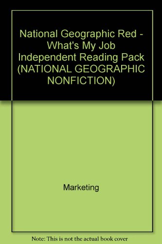 National Geographic - What's My Job Independent Reading Pack (9780433010296) by MARKETING