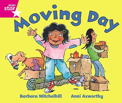 Beispielbild fr Rigby Star Guided Reception: Pink Level: Moving Day Pupil Book (single) zum Verkauf von WorldofBooks