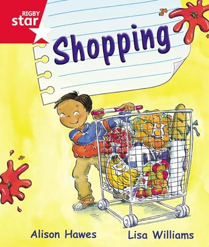Stock image for Rigby Star Guided Reception Red Level: Shopping Pupil Book (single) for sale by AwesomeBooks