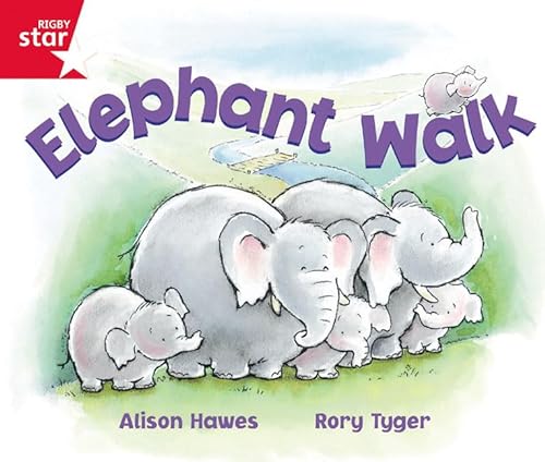 Beispielbild fr Rigby Star Guided Reception: Red Level: Elephant Walk Pupil Book (Single) zum Verkauf von Blackwell's