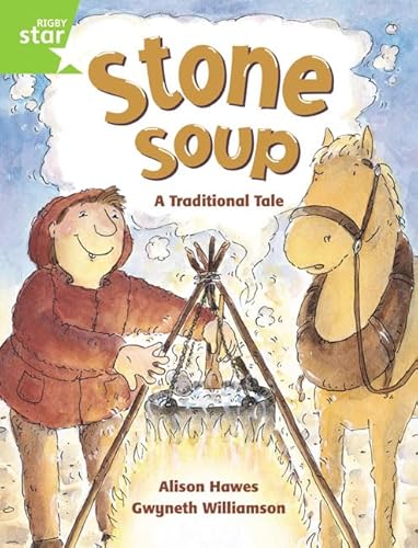 Stock image for Rigby Star Guided 1 Green Level: Stone Soup Pupil Book (single) for sale by Chiron Media