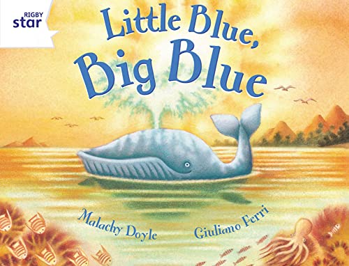 Imagen de archivo de Rigby Star Guided 2 White Level: Little Blue, Big Blue Pupil Book (single) a la venta por WorldofBooks