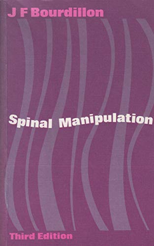 Beispielbild fr Spinal Manipulation zum Verkauf von WorldofBooks