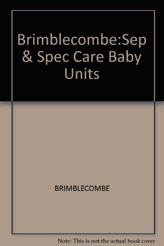 Beispielbild fr Separation (Cdm 68): Sep & Spec Care Baby Units zum Verkauf von Anybook.com