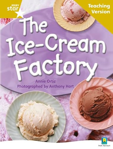 Stock image for Rigby Star Non-fiction Guided Reading Gold Level: The Ice-Cream Factory Teaching Version for sale by Revaluation Books