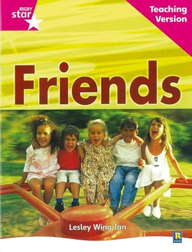 Imagen de archivo de Rigby Star Non-fiction Guided Reading Pink Level: Friends Teaching Version a la venta por WorldofBooks