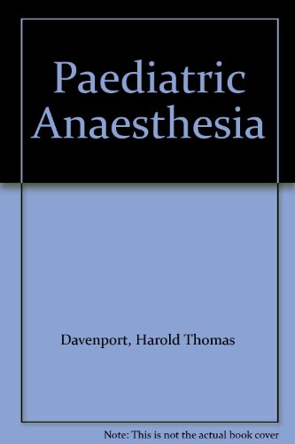 Stock image for Paediatric Anaesthesia for sale by PsychoBabel & Skoob Books