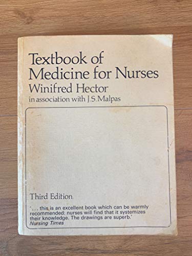 Stock image for Textbook of Medicine for Nurses for sale by madelyns books