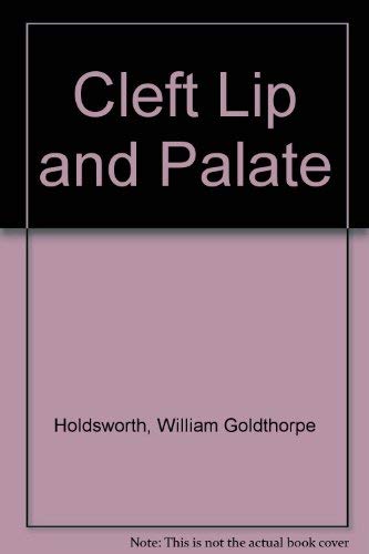 Beispielbild fr Cleft lip and palate, zum Verkauf von HPB-Ruby