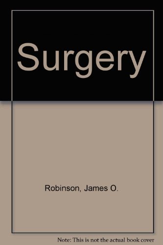 Beispielbild fr Surgery. zum Verkauf von Plurabelle Books Ltd