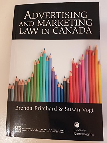 9780433450368: Advertising and Marketing Law in Canada