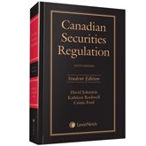 Stock image for Canadian Securities Regulation for sale by ThriftBooks-Atlanta