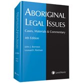 Stock image for Aboriginal Legal Issues - Cases, Materials, and Commentary 4th Edition for sale by Book Deals