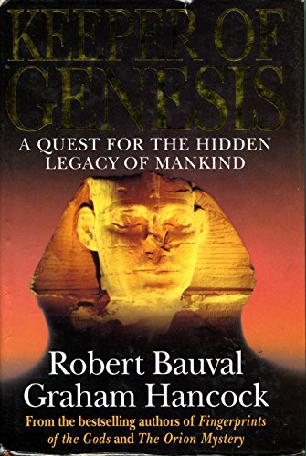 Imagen de archivo de Keeper of Genesis: A Quest for the Hidden Legacy of Mankind a la venta por AwesomeBooks