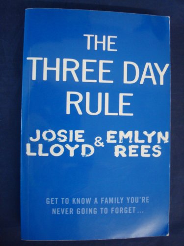 Imagen de archivo de The Three Day Rule a la venta por AwesomeBooks