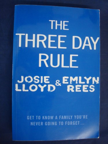 Stock image for The Three Day Rule for sale by AwesomeBooks