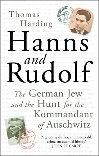 HANNS AND RUDOLF - SIGNED FIRST EDITION FIRST PRINTING WITH PUBLICITY BELLYBAND