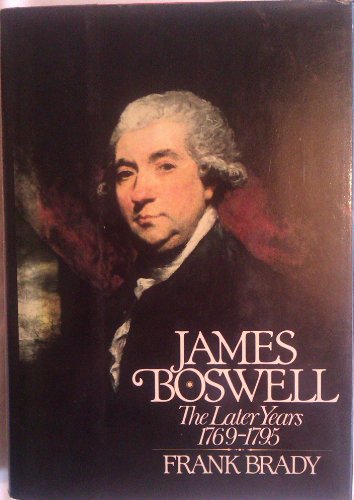 Stock image for James Boswell: Later Years, 1769-95 for sale by WorldofBooks