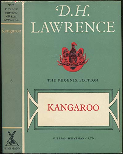 Beispielbild fr KANGAROO (THE PHOENIX EDITION OF D.H. LAWRENCE, 6) zum Verkauf von Second Story Books, ABAA