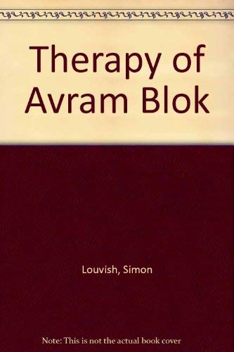 Stock image for Therapy of Avram Blok for sale by WorldofBooks