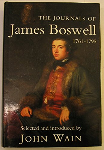 Stock image for The Journals of James Boswell for sale by RIVERLEE BOOKS