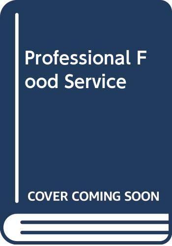 Beispielbild fr Professional Food Service zum Verkauf von WorldofBooks