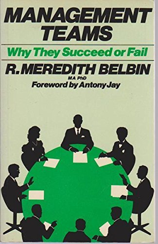 Management Teams (9780434901272) by R.M. Belbin