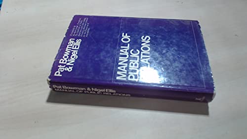 9780434901708: Manual of Public Relations