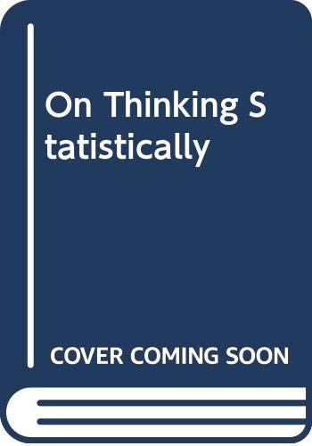 Beispielbild fr On Thinking Statistically: A Short Introduction zum Verkauf von PsychoBabel & Skoob Books