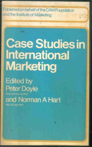 Stock image for Case Studies in International Marketing for sale by Better World Books